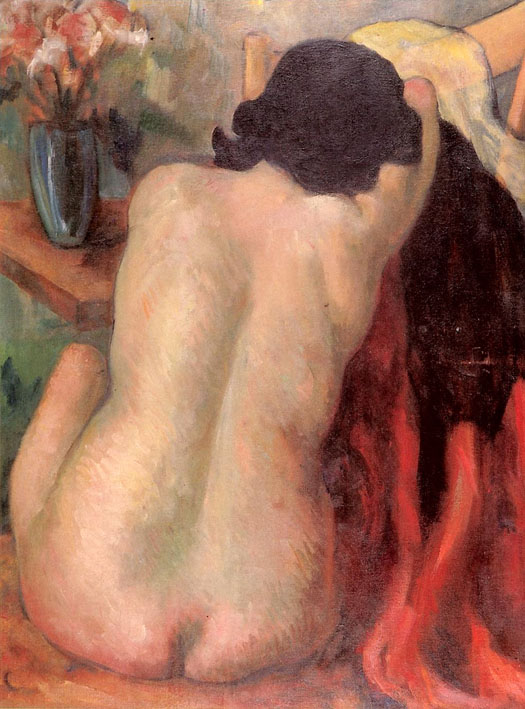 Seated Nude - Back View